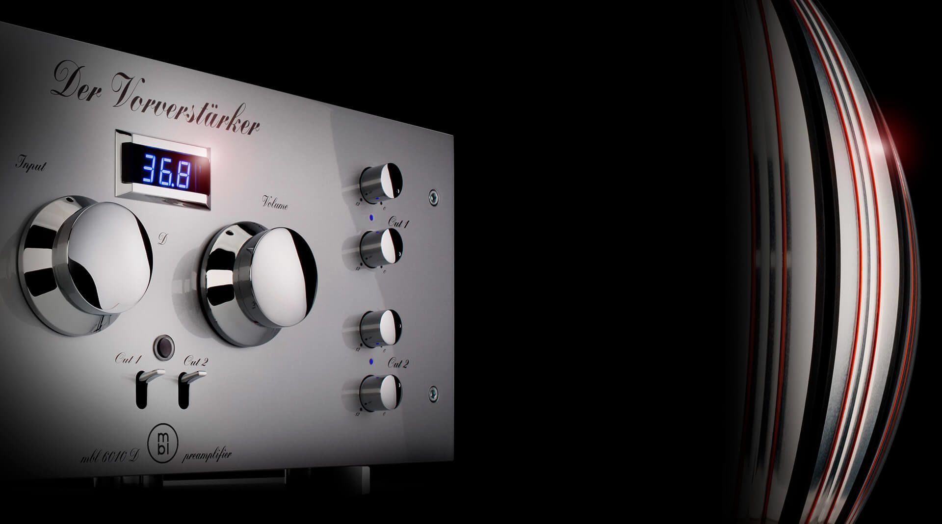 MBL loudspeakers and electronics